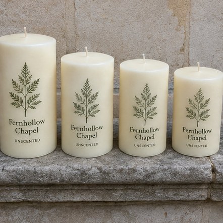 Customized candles for events and weddings