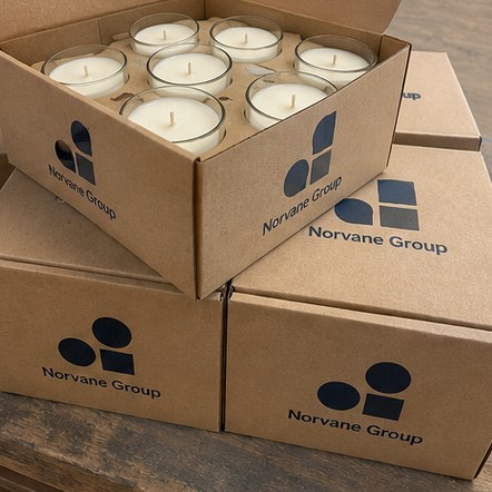 Customized candles for private label brands